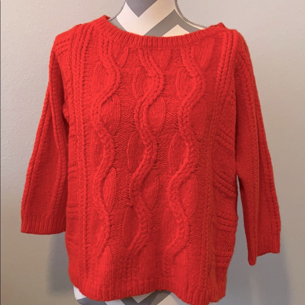 Brand new LOFT cotton/wool sweater in SMALL